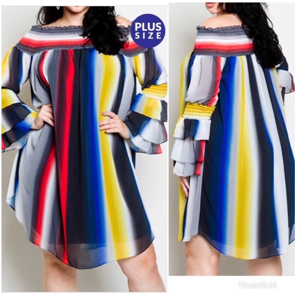 NEW✨Multi color dress